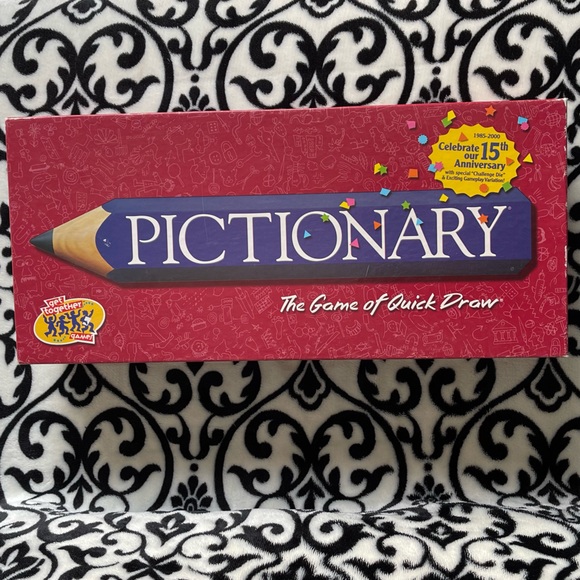 Hasbro Games Used Pictionary 5th Anniversary Edition Board Game
